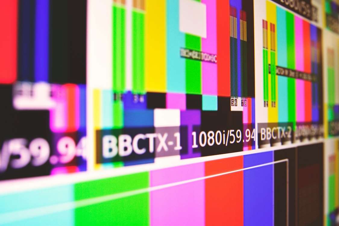 broadcast screen